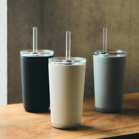 Kinto - TO GO TUMBLER cup with straw 