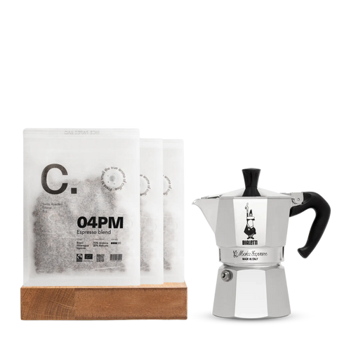 Bialetti Moka Express Coffee Set x Chronic.